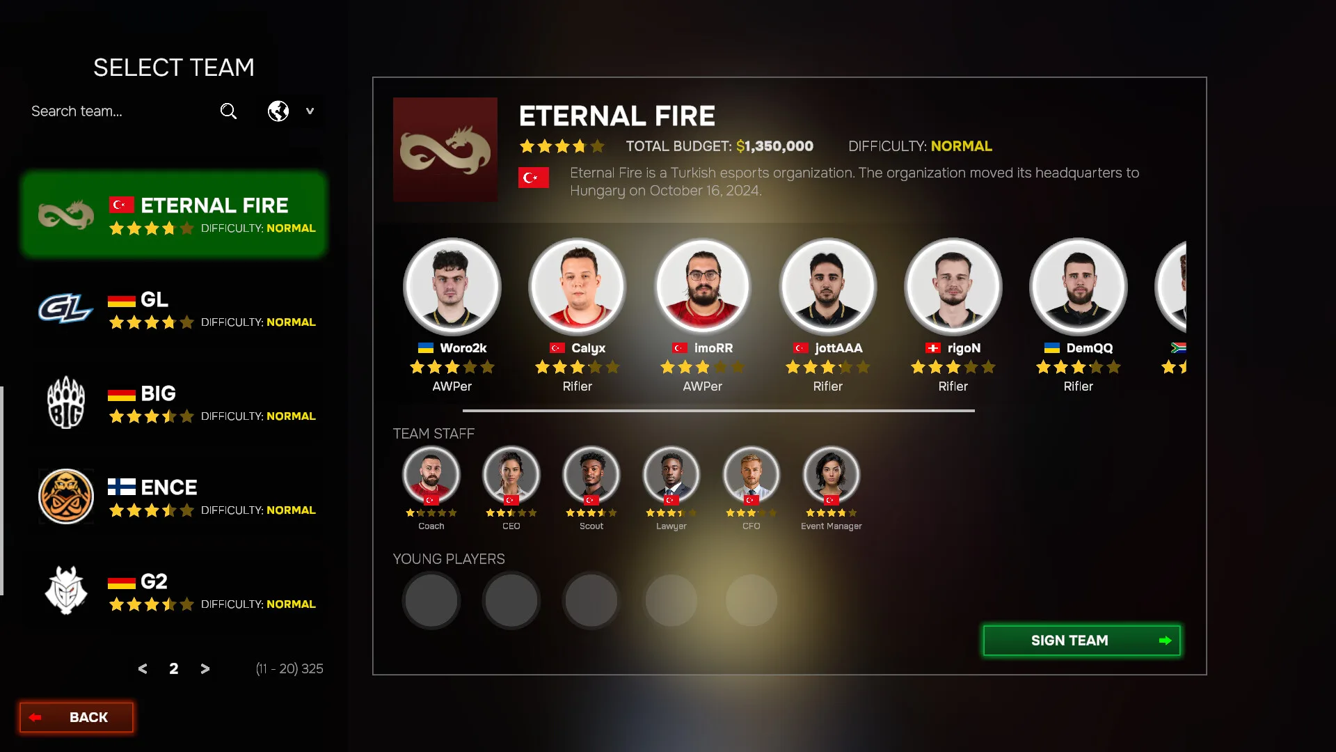 Esports Manager 2026 updates